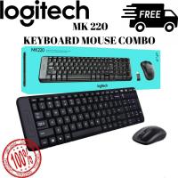 ราคา คีย์บอร์ดและเม้าส์ไร้สาย LOGITECH MK220 Wireless Mouse Keyboard ประกัน 3 ปี (1521793833)