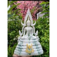 ราคา พระพุทธชินราชสีหินอ่อนสวยมาก หน้าตัก5นิ้ว สูง32ซม ปลุกเสกแล้ว (2232244027)