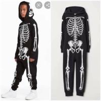 ราคา ชุดฮาโลวีนเด็ก 8 12 ปี ผู้ใหญ่ ลายโครงกระดูก halloween ลายกระดูก ฮาโลวีน กระดูก ชุดฮาโลวีน เด็ก เด็กโต ชุดแฟนซี กันหนาว (7301901168)