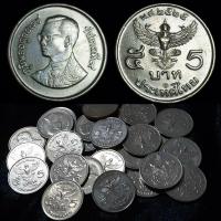 ราคา เหรียญ 5 บาท ครุฑตรง ปี 2525 สภาพผ่านใช้งาน โค๊ต 28 (9713055272)