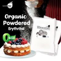 ราคา อิริทป่นละเอียดOrganic1kg Powdered Erythritol อิริทริทอลผงละเอียด น้ำตาลคีโตเบเกอรี่ ซอส มูส เค้ก (9094778251)