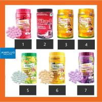 ราคา ยืนยันถูกที่สุด แบบกระป๋องยาว Vita C Vitamin C Tabletไวต้า ซี วิตามินซี25mg อัดเม็ด 1กระป๋อง บรรจุ1000เม็ด (5134754069)