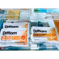 ราคา Difflam ดิฟแฟลม ลูกอมแบบซอง 8 เม็ด บรรเทาอาการเจ็บคอ หมดอายุปี 2025 พร้อมส่ง (15386491044)