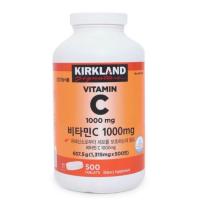 ราคา พร้อมส่ง แท้ Kirkland Vitamin C 1000 mg 500 Tablets นำเข้าจากเกาหลี Exp 2025 08 30 (13947099418)