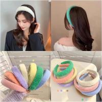 ราคา จัดส่งจากประเทศไทย ที่คาดผมเกาหลี ที่คาดผมลูกไม้สีลูกกวาด ที่คาดผมฟองน้ำ คาดผมเกาหลีงานเสริมโฟมแบบหนา (17556466940)