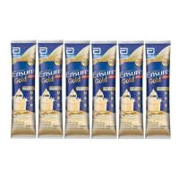 Ensure Gold เอนชัวร์ โกลด์ อาหารสูตรครบถ้วน กลิ่นวานิลลา 60.6 กรัม แพ็ค 6 ซอง