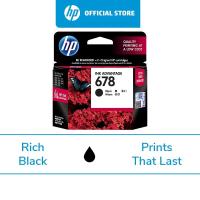 ราคา ตลับหมึกปริ้นเตอร์ HP 678 Original Ink Advantage Cartridge หมึก 3 สี Tri color หมึกสีดำ Black ตลับหมึก HP แท้ (1955550736)