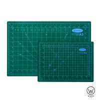 ราคา แผ่นยางรองตัด แผ่นรองตัด แผ่นรองตัดกระดาษ รุ่นหนาพิเศษ 3 มม A4 A3 WAKU Cutting mat Self Healing (14414945486)