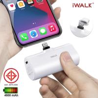 ราคา iWALK Link ME 4500L แบตสำรองไร้สายสำหรับ iPhoneรุ่นอัพเกรด เปลี่ยนหัวชาร์จยาวขึ้นใช้ได้กับมือถือที่ใส่เคสหนา ของแท้ (6408790884)