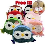 ราคา กระเป๋าสตางค์ ซิปนกฮูก ผ้าญี่ปุ่น แถมฟรี กระพรวนแมวกวัก (7316515666)