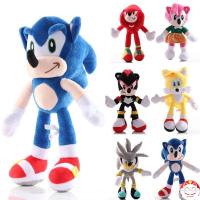 ราคา 30 ซม sonic the hedgehog ตุ๊กตาโซนิคตุ๊กตายัดไส้ของเล่นเด็ก หลากสี (15018715358)
