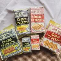 ราคา HUP SENG Cream Cracker Sugar Cracker ขนมปังอบเนย ขนมอบกรอบโรยน้ำตาล ปังหวาน ปังเค็ม (6443825859)