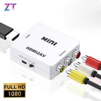 ราคา ตัวแปลง สายเชื่อมต่อ พอร์ทเชื่อมต่อ สายเชื่อมต่อแสดงผล มาพร้อมสายจ่ายไฟ USB แปลงสัญญาณภาพและเสียงทีวีจาก 1080P เป็น AV (9432198548)