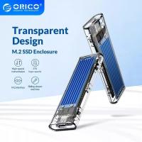 ราคา ORICO กล่องเคสฮาร์ดไดรฟ์ใส NVME Enclosure NGFF SATA M2 Ssd เป็น USB Type C สําหรับ Nvme Pcie Ngff Sata M B Key SSD Disk (8975421211)