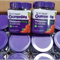 ราคา พร้อมส่งทุกวัน เยลลี่นอนหลับ Natrol gummies Melatonin 10MG รสสตอเบอรรี่ เหมาะสำหรับคนหลับยาก สินค้าขายดี (8694229437)