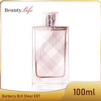 ราคา รับคืน 500 C โค้ด 10CCBSEP4 Burberry Brit Sheer EDT 100ml น้ำหอมสำหรับคุณผู้หญิง ของแท้ (4773567983)