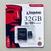 ราคา เมมโมรี่การ์ด Kingston Memory Card Micro SD SDHC 16 32 64 128 256GB Class 10 ของแท้ (7555086892)
