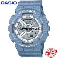 ราคา ของแท้ 100 Casio G Shock GA110 นาฬิกาข้อมืออิเล็กทรอนิกส์ สีฟ้าอ่อน สําหรับผู้ชาย (21620563044)