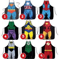 ราคา พร้อมส่งจากไทย มากกว่า 70 ลาย ผ้ากันเปื้อนลายแฟนซี super hero Sexy (238089961)