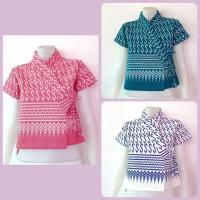 ราคา เสื้อลายขอพระราชทาน เสื้อลายขอ หญิง เสื้อเจ้านาง ลายพระราชทาน (17822145457)