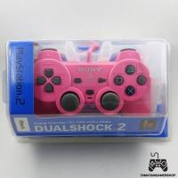 ราคา จอยps2 สีชมพู Pink งานกล่องIC เกรดA สินค้ามือ1 มีระบบสั่น จอยเพล2 จอยplay2 (16803857591)