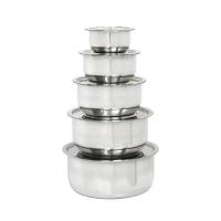 ราคา SWAN ชุดหม้อแขกใหญ่ 5 ใบ ขนาด 30 26 22 18 14 cm หม้อ หม้อสแตนเลส หม้อแบ่ง (7222555660)