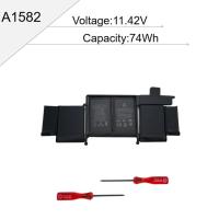 ราคา 74WH 6559mAh A1582 Laptop Battery for Apple Macbook pro 13 A1502 11 42V 2015 Retina with Free Tools Fit Comput (13995013621)