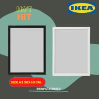 ราคา พร้อมส่ง IKEA กรอบรูป กรอบรูปติดผนัง กรอบรูปอิเกีย FISKBO ฟิสค์บู ขนาด A4 และ A3 30x40 ซม 12x16 นิ้ว (5346132222)