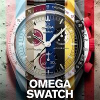 ราคา OMEGA X SWATCH watch นาฬิกาผู้ชาย นาฬิกาผู้หญิง นาฬิกาสปอร์ต นาฬิกาควอทซ์ Bio Ceramic นาฬิกาแฟชั่น นาฬิกาสปอร์ต (19626299623)