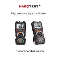 ราคา พร้อมส่งในกรุงเทพ HABOTEST HT118A มัลติมิเตอร์ เครื่องวัดกระเเสไฟ AC DC ดำ (17904168288)