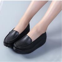 ราคา รองเท้าส้นสูงผู้หญิง รองเท้าผ้าใบรองเท้าพยาบาลพื้นทรงหนาสําหรับพยาบาลสีขาว (11419992605)
