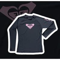 ราคา เสื้อว่ายน้ำแขนยาว Roxy Rashguard โลโก้ชมพู (13292467080)