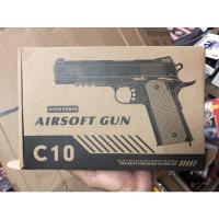 ราคา ปืนของเล่นระบบอัดลม ตัวปืนเป็นเหล็กอัลลอยด์ c10แถมกระสุน2000ลูก (20241135207)