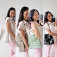 ราคา littlebunnystore new shopping pu กระเป๋าช๊อปปิ้ง (12295490137)