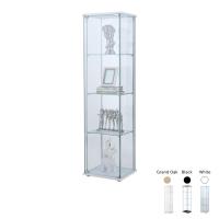 ราคา INDEX LIVING MALL ตู้โชว์กระจก รุ่นกลอรี่ ขนาด 42 5 ซม สีขาว สีดำและสีแกรนด์ โอ๊ค (1673805221)