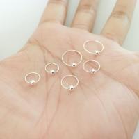 ราคา ต่างหูห่วงเงินแท้ hoop earrings 92 5 เงินแท้ ต่างหู ต่างหูเงินแท้ ต่างหูห่วงลูกตุ้ม (10971936807)