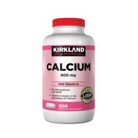 ราคา Kirkland Signature Calcium 600 mg With Vitamin D3 500 Tablets Exp 04 2025 (2373040803)