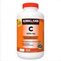ราคา Exp 2026 Kirkland Vitamin C 1000 mg 500 เม็ด (3502265141)