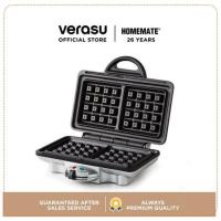 ราคา HOMEMATE เครื่องทำวาฟเฟิล สินค้าพร้อมส่งรุ่น HOM TSK2103W เครื่องวาฟเฟิลวีรสุ เครื่องทำวาฟเฟิลสี่เ (3378057628)