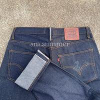 ราคา Levi s 501 แท้ กางเกงยีนส์ลีวายริมแดง ผ้าดิบ ป้ายหนังเป้าซิบกระดุม (8150743279)