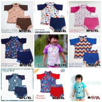 ราคา ชุดว่ายน้ำเด็กทารก กางเกงว่ายน้ำกันอึรั่วซึม กันUV Set1 (265346973)