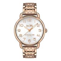 ราคา Authentic Original Coach Women s Delancey Rose Gold tone Bracelet Watch 14502497 (9919864859)