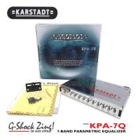 ราคา KARSTADT เครื่องเสียงรถยนต์ ตัวปรับเสียง ปรีแอมป์รถยนต์ 7Band 7แบนด์ แยกซับอิสระ ปุ่มกดเก็บได้ KARSTADT รุ่น KPA 7Q (5020843217)