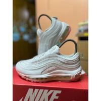 ราคา รองเท้าผ้าใบมือสองแท้ Nike Air Max97 Barely Green white pink women casual shoes size 36 22 5 cm (21946721274)
