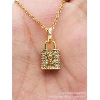 ราคา หลุยส์ สร้อยคอ สร้อยคอพร้อมจี้ สร้อยคอผู้หญิง สร้อยสายโซ่ จี้รูปแม่กุญแจ (16283486561)