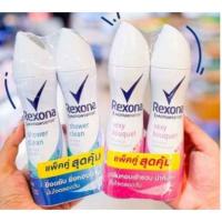 ราคา เรโซน่า สเปรย์ระงับกลิ่นกาย 135 มล 2ขวด Rexona Deodorant Spray 135 ml X2 เลือกสูตรด้านใน (20215856789)