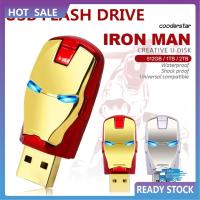ราคา COOD st Iron Man 512GB 1TB 2TB USB 2 0 Flash Drive Disk Data Storage Thumb Memory Stick (10811519983)