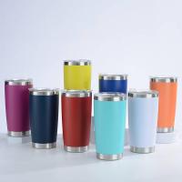 ราคา แก้วเก็บความเย็น แก้วเยติ สีพื้นขอบเลท ความจุขนาด 20 oz ฝาแก้วเยติ 30oz ฝาแก้ว กระเป๋า หลอดแปรง กระเป๋าแก้ว YETI (16533244373)