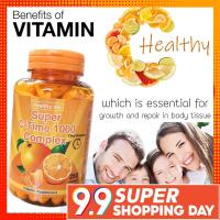 ราคา Vitamin C time 1000 mg Super C ขนาด 150 เม็ด Exp 05 2024 (6738420606)