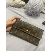 ราคา กระเป๋าสตางค์หลุยส์ใบยาว สามพับ ของแท้ louis (21640793934)